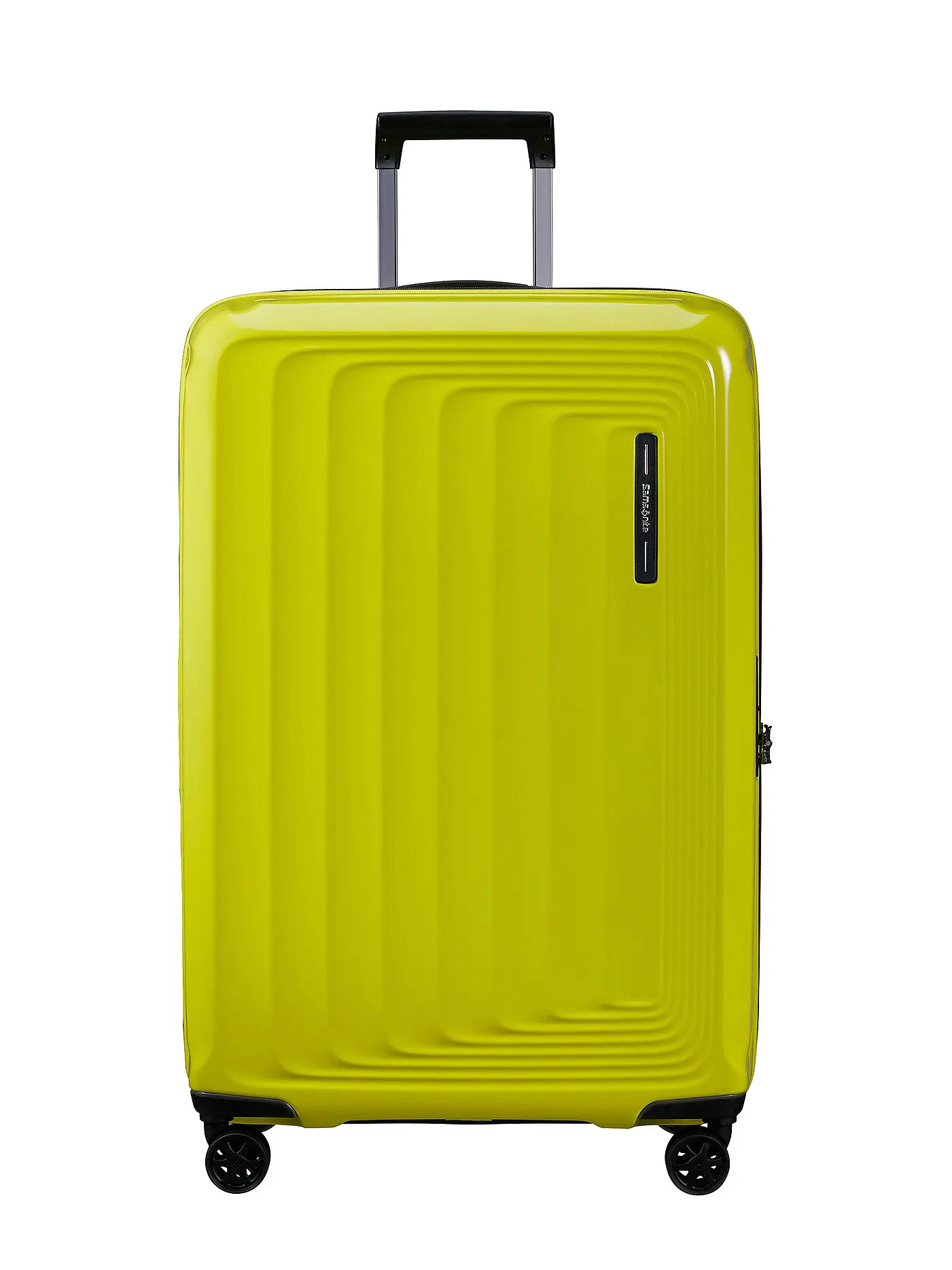 SAMSONITE | Trolley Nuon Spinner 75cm erweiterbar Metallic Red | gelb